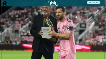 حذاء ذهبي.. ميسي يحصل عليه قبل مواجهة إنتر ميامي مع ناشفيل